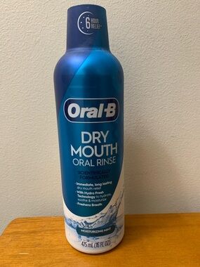 Oral-B Dry Mouth Moisturizing Mint Oral Rinse - 16 fl oz New Sealed
